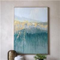 Cedar & Sage Early Morning Horizon Framed Canvas