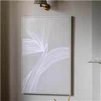 Cedar & Sage Entwined Framed Canvas