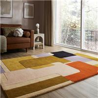 Jax Geometric Modern Wool Rug