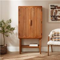 Khari Drinks Cabinet, Midtone Mango Wood