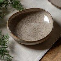 Cedar and Sage Pack of 4 Speckle Glaze Oatmeal Pasta Bowls