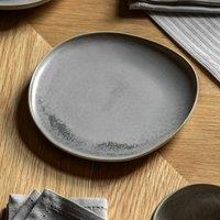 Cedar and Sage Pack of 4 Pebble Glaze Dove Grey Side Plates