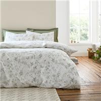 Bianca Thea Floral 200 Thread Count 100% Cotton Duvet Cover & Pillowcase Set