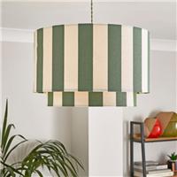 Beatrice Stripe Two Tier Lamp Shade