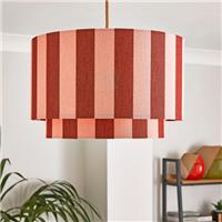 Beatrice Stripe Two Tier Lamp Shade