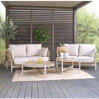 Martic Outdoor Sofa Table Set