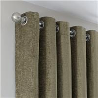 Chenille Eyelet Curtains (Blackout Available)