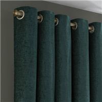Chenille Eyelet Curtains (Blackout Available)