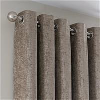 Chenille Eyelet Curtains (Blackout Available)