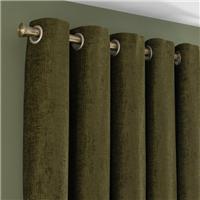 Chenille Eyelet Curtains (Blackout Available)