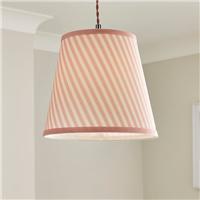 Country Stripe Tapered Lamp Shade
