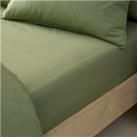 Soft Washed Cotton Fitted Sheet