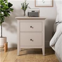 Lynton 2 Drawer Bedside Table