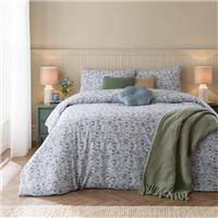 Amora Ditsy 100% Cotton Duvet Cover & Pillowcase Set