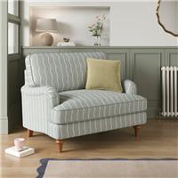 Beatrice II Wiggle Stripe Snuggle Chair