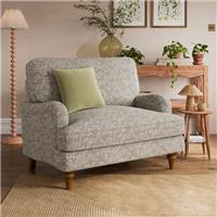 Beatrice II Woodville Floral Snuggle Chair