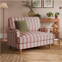 Beatrice II Woven Stripe Snuggle Chair