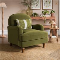 Beatrice II Velvet Armchair