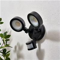 Jual 2 Light LED PIR Adjustable Outdoor Floodlight
