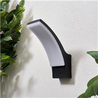 Curve Modern LED Outdoor Wall Light