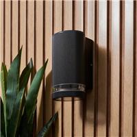 Hazel Ribbed Outdoor Wall Light