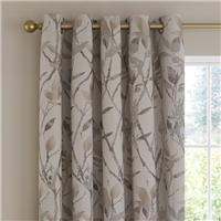 Zen Jacquard Eyelet Curtains