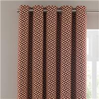 Geo Checkerboard Eyelet Curtains