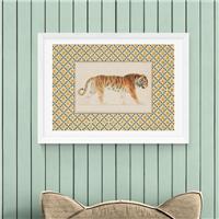 East End Prints Pacing Tiger Print