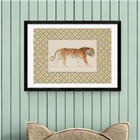 East End Prints Pacing Tiger Print