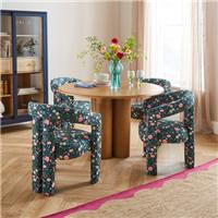 Lucilla Dining Chair, Spring Garden Print