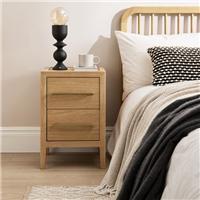Holden 2 Drawer Bedside Table