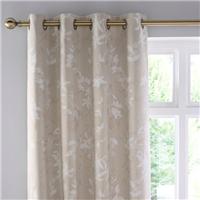 Chinoiserie Jacquard Eyelet Curtains