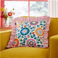 Sophie Robinson Beldi Floral Square Cushion