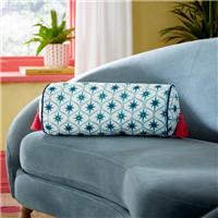 Sophie Robinson Star Print Bolster Cushion