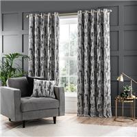 Abstract Global Eyelet Curtains