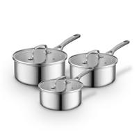 Sur La Table TriPly 3 Piece Saucepan Set