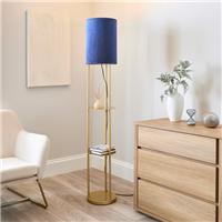 Jakob Round Shelved Floor Lamp