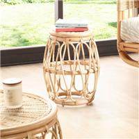 Desser Beijijng Rattan Side Table