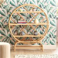 Desser Medium Rattan Etagere Bookcase