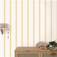 Scallop Stripe Wallpaper