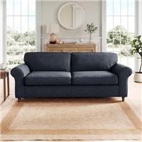 Flori Soft Chenille 4 Seater Sofa