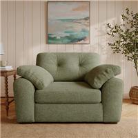 Milton Textured Chenille Snuggle Chair