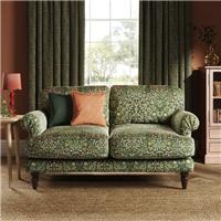 Jolene William Morris Blackthorn Print Velvet 2 Seater Sofa