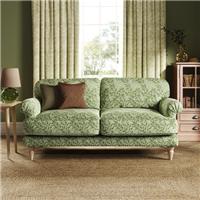 Jolene William Morris Willow Bough Print Velvet 3 Seater Sofa