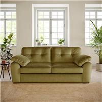 Milton Matte Velvet 3 Seater Sofa