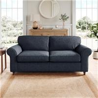 Flori Soft Chenille 3 Seater Sofa