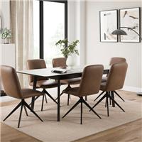 Zuri II 4-6 Seater Extendable Dining Table