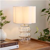 Emmie Bobble Glass Table Lamp