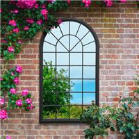 Somerley Country Arch Indoor Outdoor Wall Mirror