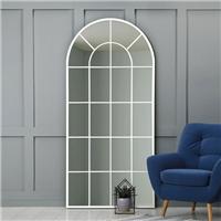 Arcus Arched Window Full Length Wall Mirror